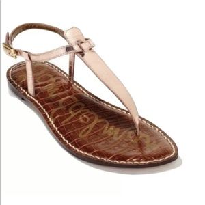 Sam Edelman Gigi Rose Gold Sandals 8.5 worn 1 time